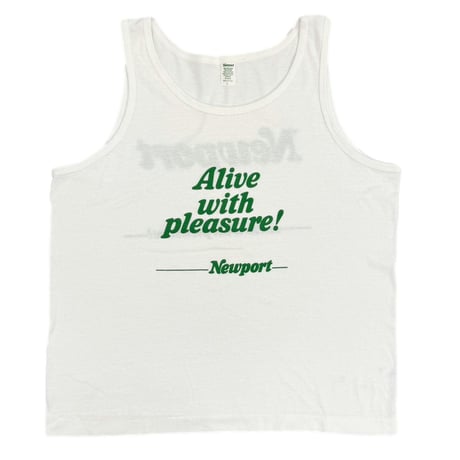 Newport ALIVE WITH TANKTOP WHITE LARGE 6887