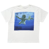 NIRVANA Y2K NEVERMIND 2002 WHITE FITS XL 8470