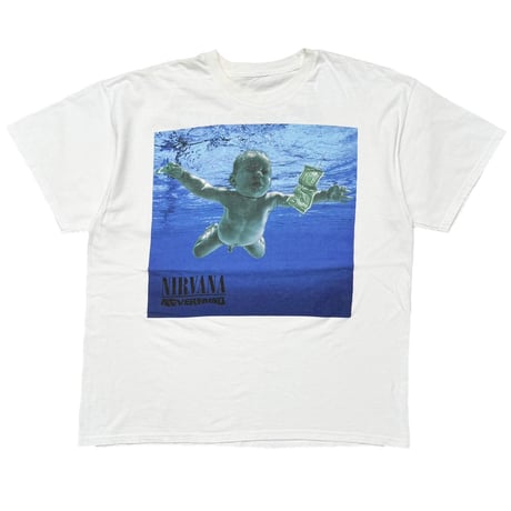 NIRVANA Y2K NEVERMIND 2002 WHITE FITS XL 8470