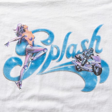 OLD&VINTAGE SPLASH SORAYAMA PARODY WHITE FRUIT OF THE LOOM XL 0971