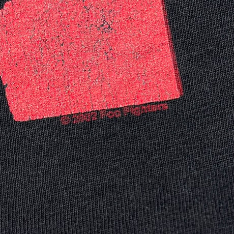 FOO FIGHTERS ONE BY ONE BLACK FRUIT OF THE LOOM LARGE 1635