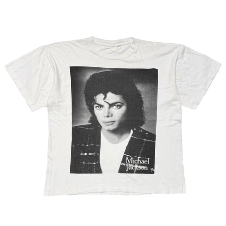 MICHAEL JACKSON MONOCHOME PORTRAIT WHITE MEDIUM 3660