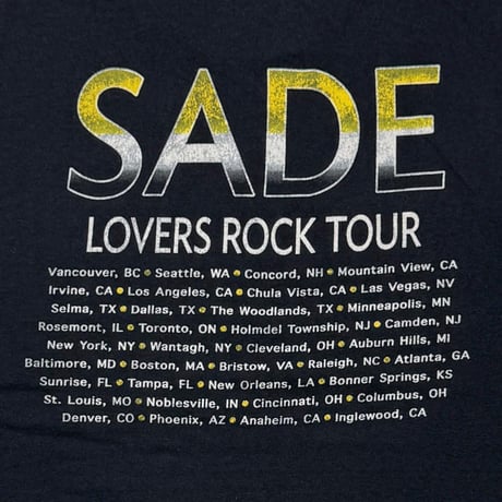 SADE LOVERS ROCK BLACK MEDIUM 4215