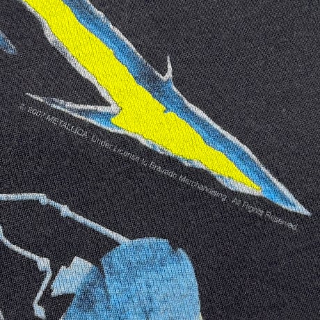 METALLICA AND JUSTICE FOR ALL... HANES LARGE 8501