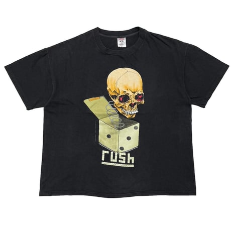 RUSH 1991 PUSHEAD ROLL THE BONES DICE RASHTAG XL 9424