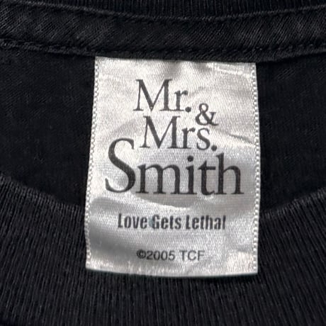 MR MRS SMITH MOVIE PROMO SMITH TAG XL 2374