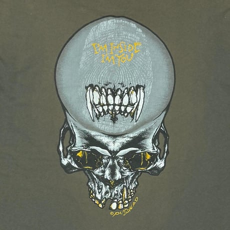 METALLICA PUSHEAD I'M INSIDE I'M YOU FITS LARGE OLIVE 2467