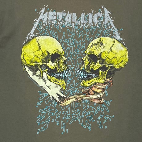 METALLICA PUSHEAD I'M INSIDE I'M YOU FITS LARGE OLIVE 2467