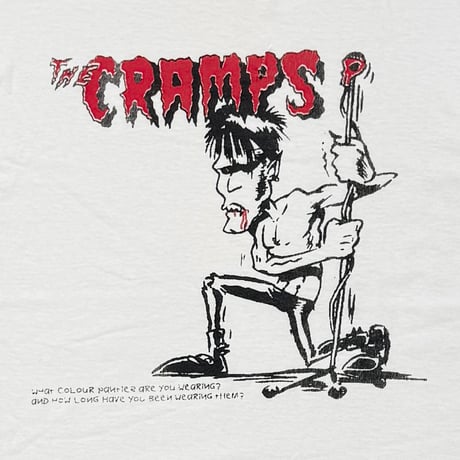 THE CRAMPS WHAT COLOUR PANTIES WHITE FRUIT OF THE LOOM LARGE 2701