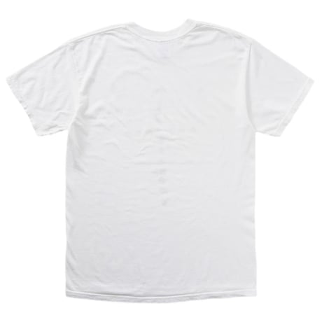 RED HOT CHILI PEPPERS FRONT RED CROSS LOGO WHITE GILDAN MEDIUM 1845