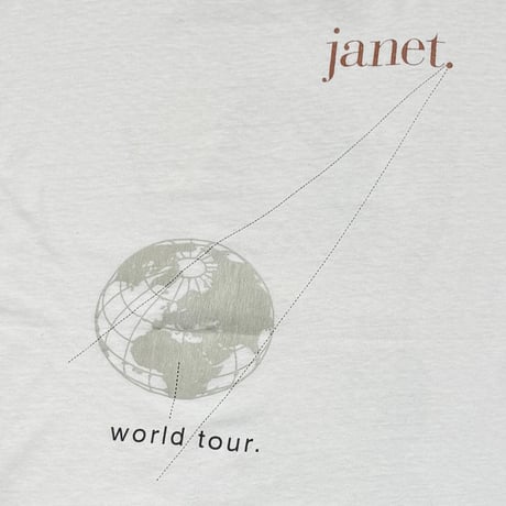 JANET JACKSON WORLD TOUR HAND BRA WHITE LARGE 1898