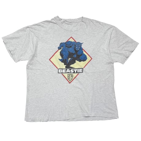 BEASTIE BOY HAND PRINT BOOTLEG ASH GREY FITS XL 0502