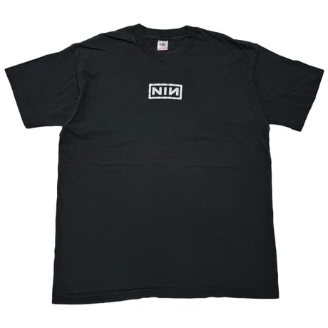 NINE INCH NAILS BOX LOGO FRUIT OF THE LOOM XL 4501