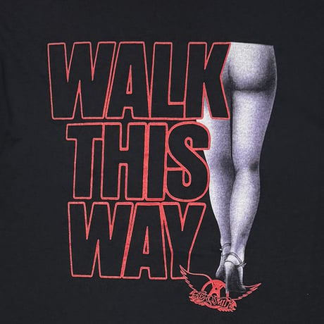 AEROSMITH 1988 WALK THIS WAY FRONT MEMBER BACK LEG XL 7446