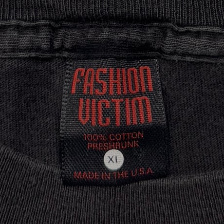 FASHION VICTIM 1995 RED DEVIL BLACK XL 4217