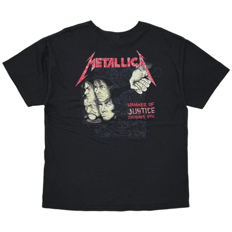 METALLICA AND JUSTICE FOR ALL... HANES LARGE 8501