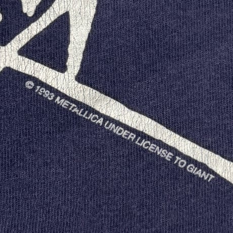 METALLICA 1993 METALLIFUKINCA NAVY FITS XL 5123