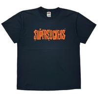 SUPERSUCKERS FRONT ORENGE LOGO FRUIT OF THE LOOM LARGE 6325