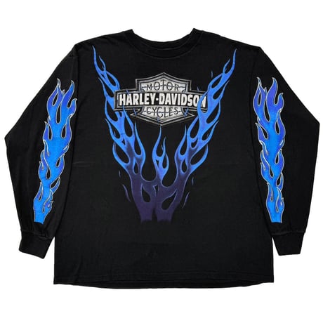 HARLEY DAVIDSON DES MOINES IOWA V FLAME BLUE FITS XL 1032