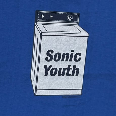 SONIC YOUTH WASHING MACHINE DOUBLESIDE BLUE ACME LARGE 7703