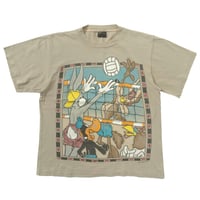 LOONEY TUNES BEACH VOLLEY BALL ASH KHAKI CHANGES LARGE 2359