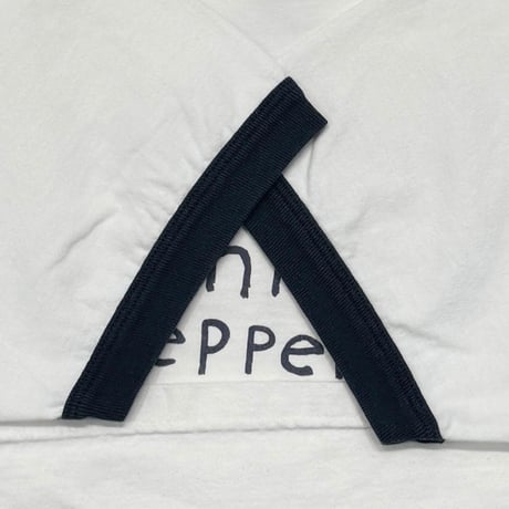 RED HOT CHILI PEPPERS 2002 BY THE WAY PALM TREE RINGER WHITE/NAVY GIANT LARGE 5060