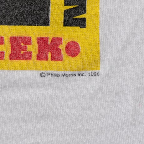 Marlboro 1996 UNLIMITED PIPESTONE PAS POCKET TEE WHITE FRUIT OF THE LOOM XL 9313