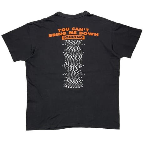 SUICIDAL TENDENCIES YOU CAN'T BRING ME DOWN BLACK HANES LARGE 3111
