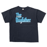 OLD&VINTAGE THE DOG FATHER BLUE TEXT DELTA LARGE 7716