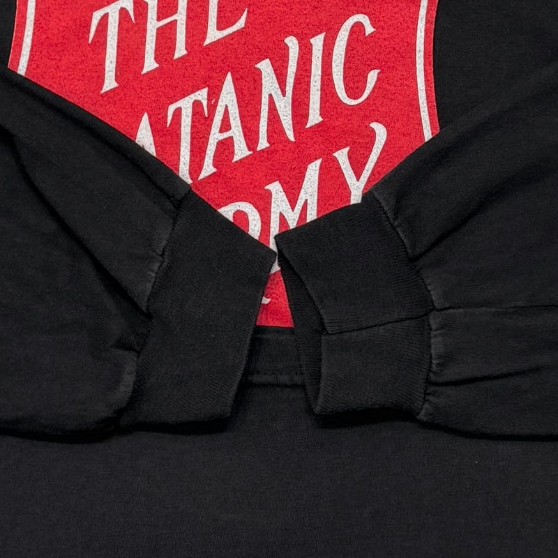 MARILYN MANSON 1994 THE SATANIC ARMY LS HANES X