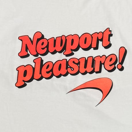 Newport ORANGE TEXT pleasure! FRUIT OF THE LOOM LARGE 2323