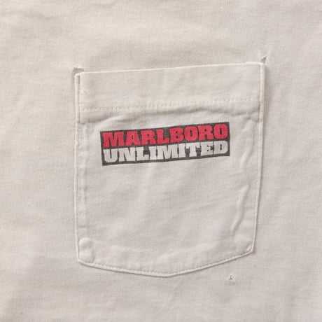 Marlboro 	HORSE CREEK POCKET TEE WHITE FITS XL 3409