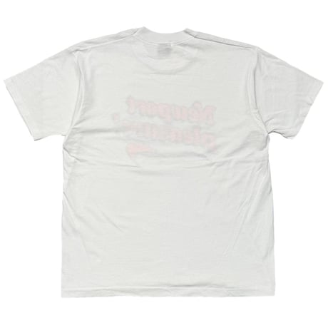 Newport ORANGE LOGO Pleasure! WHITE FRUIT OF THE LOOM LARGE 2008