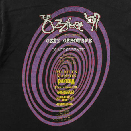 OZZY OSBOURNE OZZ FEST 97 T AMERICA LARGE 2069