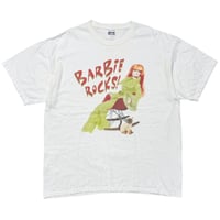 BARBIE BARBIE ROCKS! DOLL PORTRAIT WHITE GILDAN XL 7700