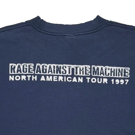 RAGE AGAINST THE MACHINE BARBARA KRUGER MONEY NAVY GIANT FITS LARGE 9999