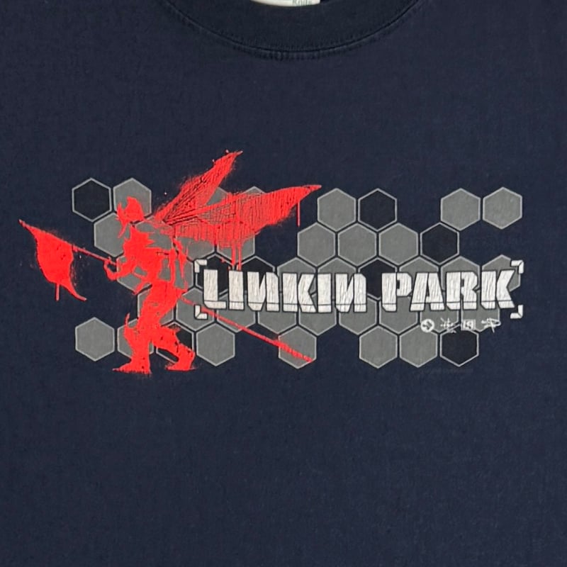 LINKIN PARK 2003 HYBRID THEORY NAVY M&O XL 8190