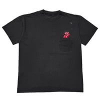 THE ROLLING STONES POCKET TEE FITS LARGE 1990