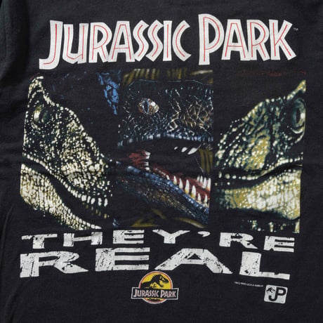 JURASSIC PARK THEY'RE REAL BLACK FITS LARGE 3289