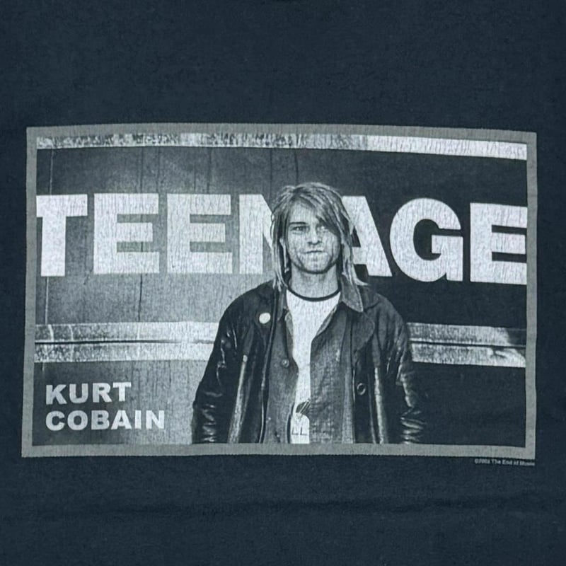 NIRVANA KURT COBAIN TEENAGE 2002 END OF MUSIC B