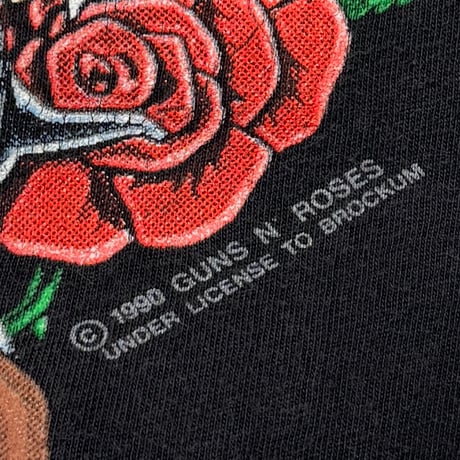 GUNS N' ROSES PISTOL HEART BACK DAGGER EURO XL 1267