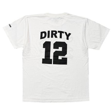 D12 DIRTY 12 WHITE GILDAN LARGE 1860