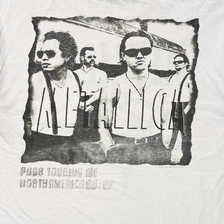 METALLICA POOR TOURING ME WHITE TULTEX XL 0889