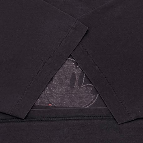 DISNEY VINTAGE CLASSIC MICKEY FADE PRINT BLACK XL 0521