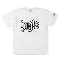 D12 DIRTY 12 WHITE GILDAN LARGE 1860