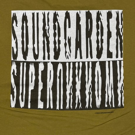 SOUNDGARDEN SUPER UNKNOWN ? KHAKI ANVIL XL 0389