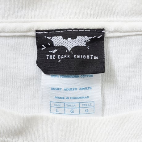 THE DARK KNIGHT JOKER WHY SO SERIOUS? WHITE LARGE 0955