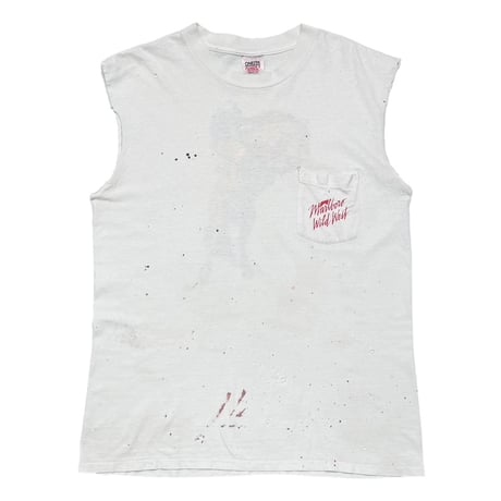 Marlboro WILD WEST MAN POCKET SLEEVELESS WHITE ONEITA XL 3460