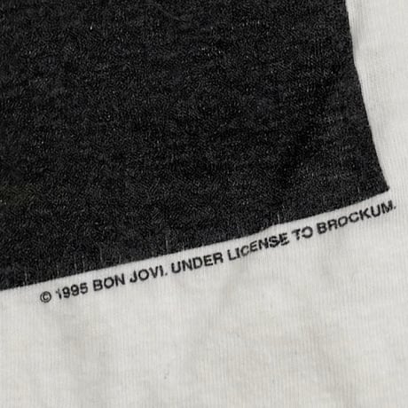 BON JOVI 1995 PORTRAIT WHITE BROCKUM FITS LARGE 7265
