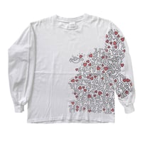 KEITH HARING MAN POWER LS WHITE XL 9996